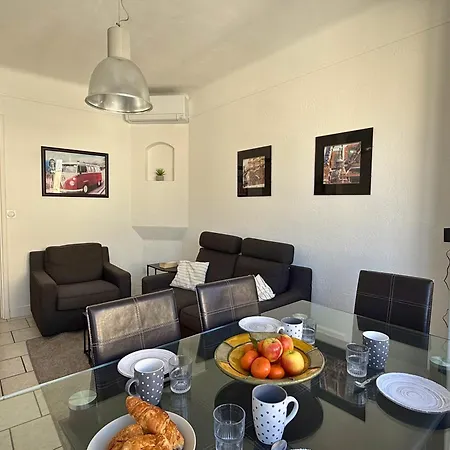 Apartment T3 Climatise Coeur De Ville, & Gare A Pied *