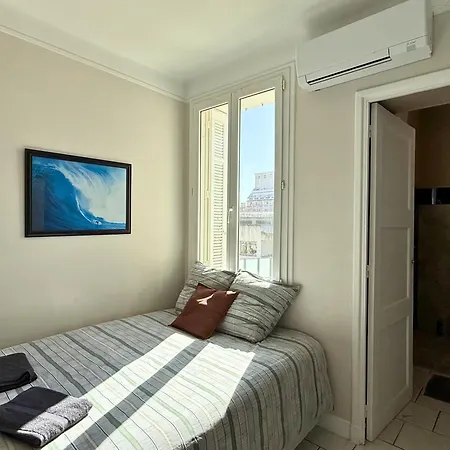 Apartment T3 Climatise Coeur De Ville, & Gare A Pied